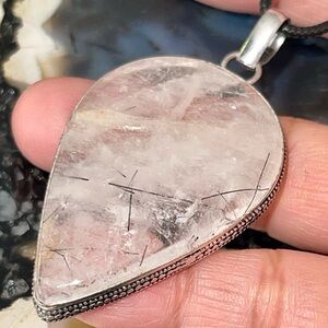 Rutiliated Quartz Pendant 2 1/2”